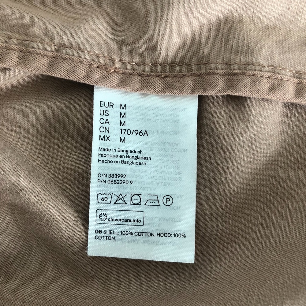 H&M Blush Utility Jacket - Picture 7 of 7